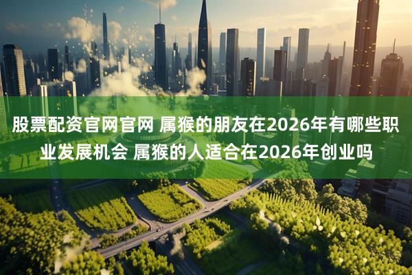 股票配资官网官网 属猴的朋友在2026年有哪些职业发展机会 属猴的人适合在2026年创业吗