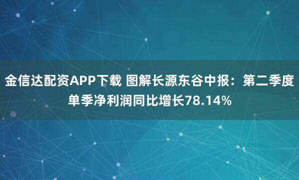 金信达配资APP下载 图解长源东谷中报：第二季度单季净利润同比增长78.14%